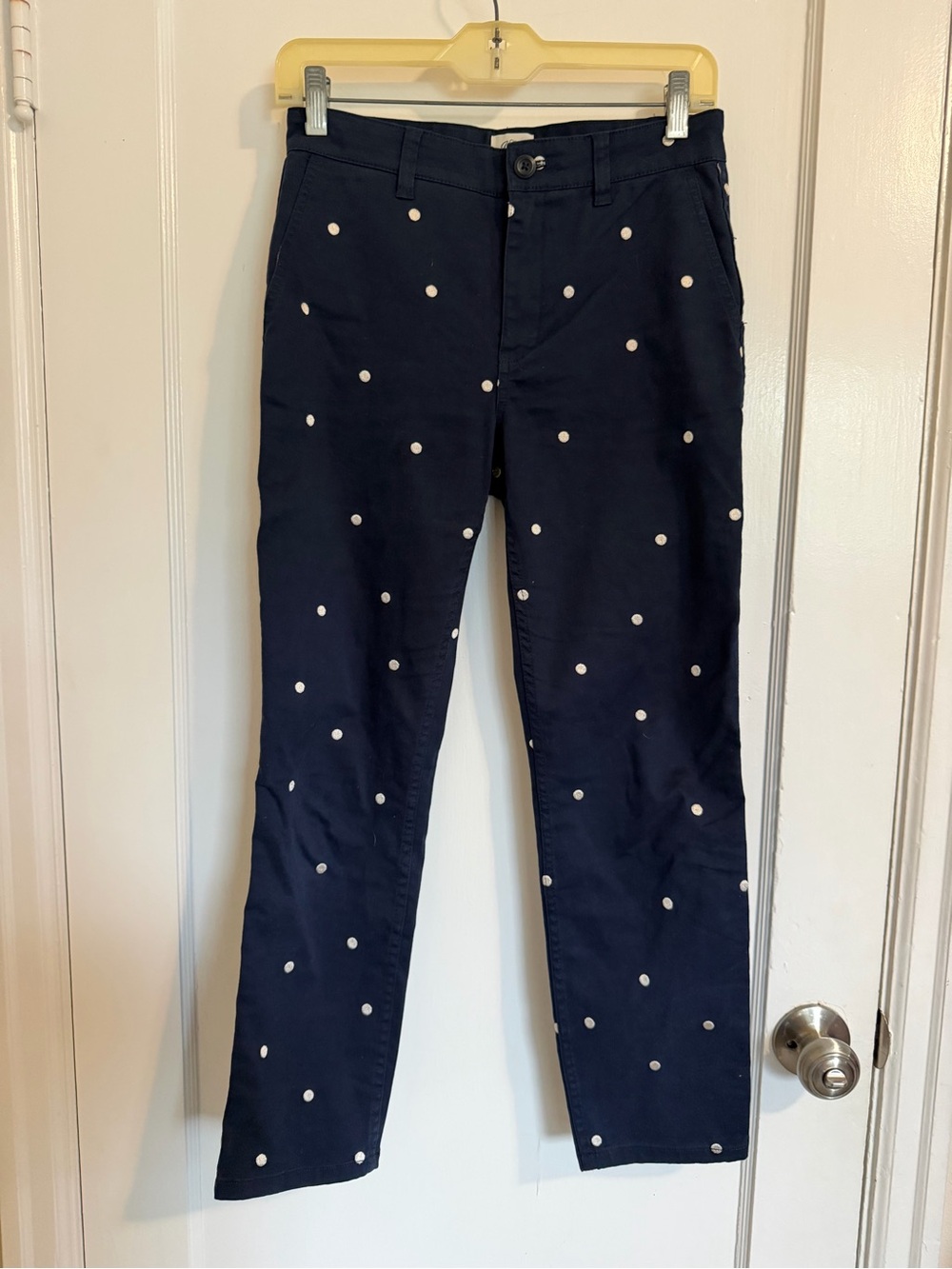J.crew size 25 Navy Polka Dot Women's Jeans